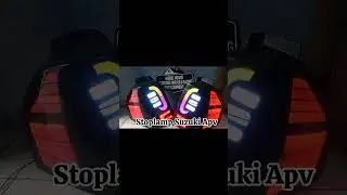 Castem Stoplamp Suzuki Apv Arena Led Drl Rgb