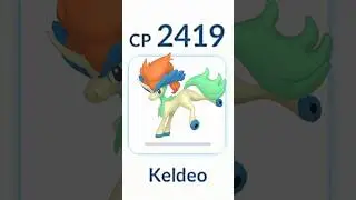 1 HP Keldeo Destroy Grunt Badly in #pokemongo