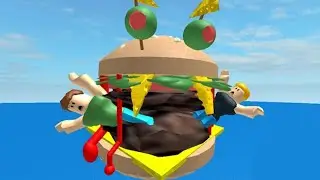 🍔 Escape A Giant Burger 🍔 | Roblox Adventure Obby
