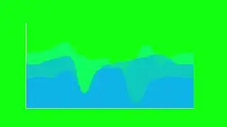 Flat Chart Animation Green Screen