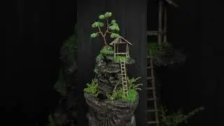 AIR TERJUN MINI SEUKURAN TELAPAK TANGAN‼️ #waterfall #waterfountain