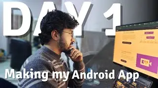 Making my own Android App - Part 1 - Designing the  UI