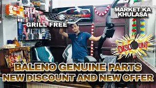 BALENO GENUINE PARTS ✅NEW DISCOUNT AND NEW OFFER🔥 #balenomodification #baleno