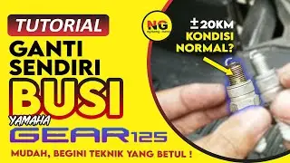 Cara Ganti Busi yamaha gear125