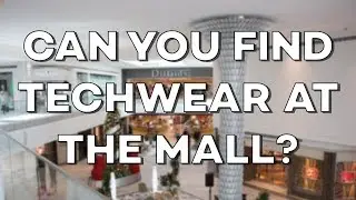 I Tried to Make a Techwear  Outfit From The Mall