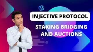 INJ HOLDERS - How to stake INJ to earn crypto passive income - Injective Project Review and Auctions