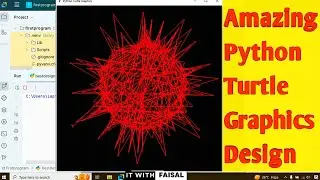 How To Create Graphics Using Python Turtle | Python Turtle Graphics Tutorial | Python Design Art