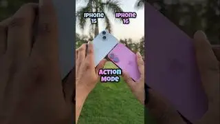 Action Mode Test Iphone 15 vs Iphone 16 Comparison 