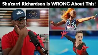 Sha'Carri Richardson Cries RACISM In Russian Skater Doping Case!