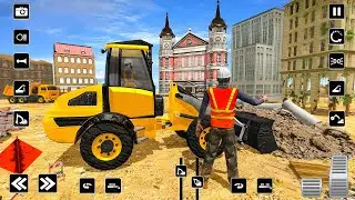 City Road Building Construction Simulator - Real Heavy Excavator Simulator Game - Android GamePlay