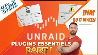 Plugins Essentiels Unraid  - Essential Plugins Unraid Part 1