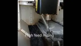 VMC Machine make chips by removing the material_#vmc