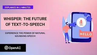 The Future of Voiceovers: Introducing OpenAI Whisper