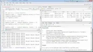 Basic Data Analysis in RStudio