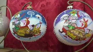 Новогодний Киев. Клавдиевская фабрика ёлочных игрушек.