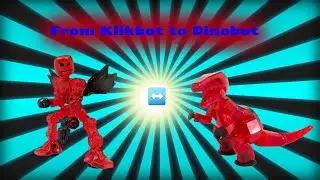 Klikbot to Dinobot | Stop Motion | #stikbot