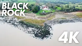Black Rock Beach & Picnic Site - Portskewett, Caldicot, UK Drone Video 4K