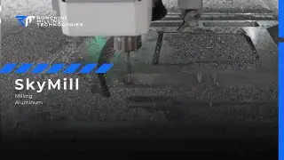 SkyMill | Aluminum plate cnc milling