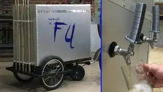 Extreme Bike Trailer/ Drink Cart Build
