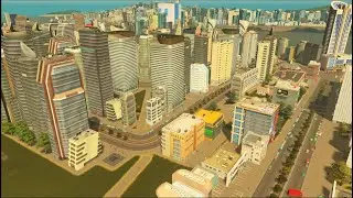 DRIVING THROUGH COCOVILLE ASMR | Cities: Skylines Vanilla Episode #12