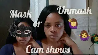 Non Nude Webcam Model: Can I wear a mask in a cam show?