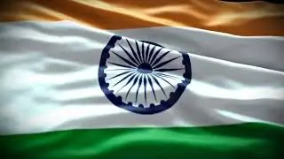 Indian Flag Waving Full Screen Video| No Copyright |