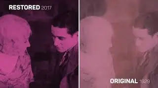 NFSA Restores THE CHEATERS (1929): Before and After