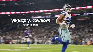 Minnesota Vikings v. Dallas Cowboys | NFL Week 11 2022 | Jordan Lundell