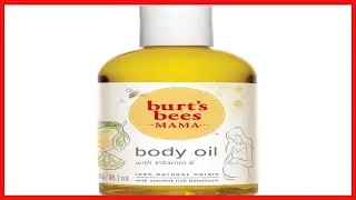 Burt's Bees Mama Bee Nourishing Oil With Vitamin E, 4 Fl Oz (Pack of 3)