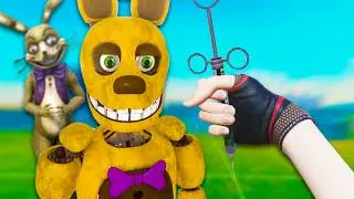 I Performed Elemental Experiments on Springbonnie in BONELAB VR!