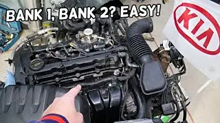 WHERE IS BANK 1 BANK 2 ON KIA SORENTO, KIA SPORTAGE