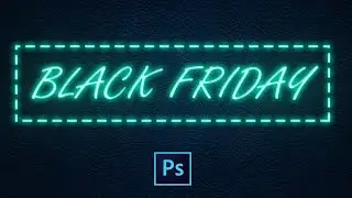 NEON Text Effect , neon light text effect tutorial