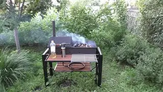 Куриные крылышки на мангале!!! /Маленький Обзор нового приобретения.