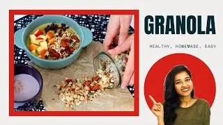 Granola [Healthy, Homemade, Easy]