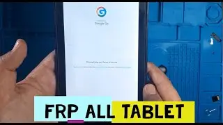 FRP BYPASS All TABLET ANDROID 8.1.0