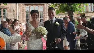 Thornton Manor Confetti Shot - Keyhole Studios wedding photography & film
