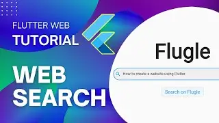 Create a WEB search engine with Flutter | Flutter WEB tutorial