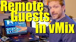 vMix for Remote Production REMI, call-ins, Zoom, Skype, WebEx, Streamyard