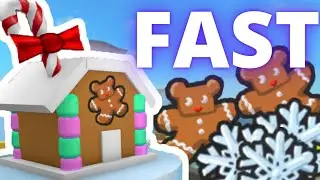 Gingerbread Bears and Snowflakes FAST | Roblox Bee Swarm Simulator