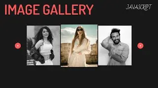 How To Create Image Gallery In JavaScript  |  Horizontal Scrolling Using JavaScript