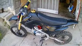 Pitbike 140cc volnoběh