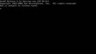 VMware OpenSolaris boot loop