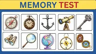 Memorize 12 Images in 10 Seconds 🧠 | Memory Game Challenge