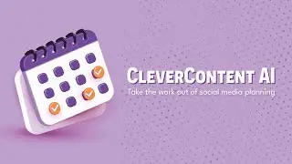 CleverContent AI: Generate a Content Calendar in Minutes.