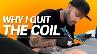 Why Boris Bianchi quit using the coil tattoo machine.