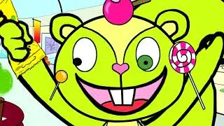 Undertale and Nutty | Undertale and Happy Tree Friends Animation