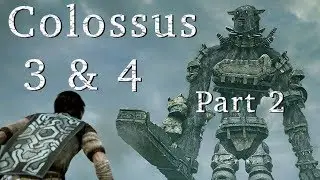 SHADOW OF THE COLOSSUS WALKTHROUGH PS4 Remake Colossus 3 and 4 Gaius ~ Phaedra { SOTC }