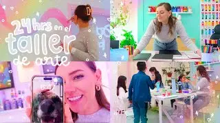 ASÍ SON 24 HORAS EN MI TALLER DE ARTE 🎨