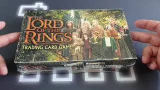 Lord of the Rings TCG Fellowship of the Ring Booster Box Opening