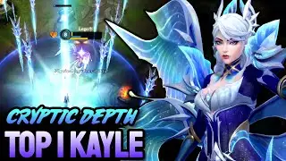 WILD RIFT CRYPTIC DEPTH KAYLE - TOP 1 KAYLE GAMEPLAY - EX SOVEREIGN RANKED